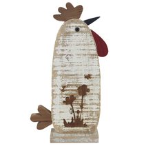 Dekorace slepička D7617/2 - 18.5×5×33.3