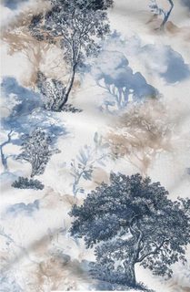 Povlečení bavlněný satén Tree 140x200+70x90 cm