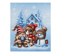 Polášek Dárková sada vaflových vyšívaných utěrek Bavlna, 2 ks set 10