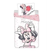 Povlečení Minnie White 140x200, 70x90 cm