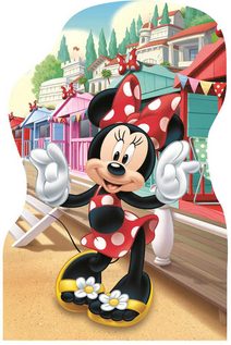 Pokladnička válec Disney Minnie Mouse 10x15cm dětská kasička kovová