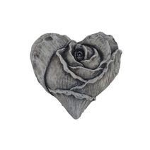 Dekorace na hrob srdce X6470/2 - 11 × 10,5 × 4 cm