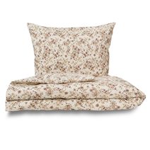 Prodloužené krepové povlečení 140x220, 70x90cm ESTER růžová