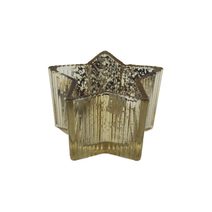 Dekorační svícen hvězda S0512/2 - 11×0×7 cm