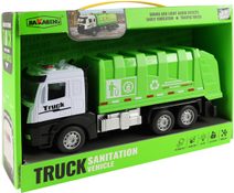 Auto technické služby 13cm zpětný chod svoz komunálního odpadu 4 druhy plast