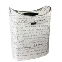 Koš na prádlo textilní X1380 - 50 x 29 x 58/65 cm