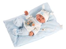 Llorens 26311 NEW BORN CHLAPEČEK - realistická panenka miminko  - 26 cm