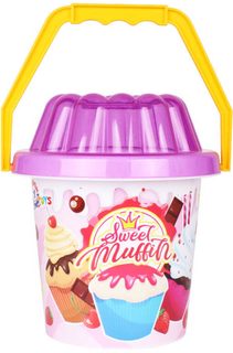 Kyblíček Tlapková patrola s konvičkou a příslušenství střední