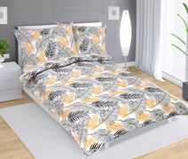 Bavlněné povlečení pro dva Listy 90-153 – SET (2+2)