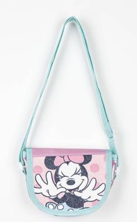 Kabelka dětská třpytivá Disney Minnie Mouse přes rameno s překlápěním
