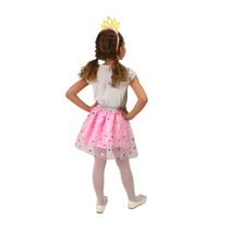 Dětský kostým tutu sukně zelená víla s hůlkou a křídly
