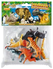 Zvířátka dinosauři mini plast 6-7cm 12ks v sáčku