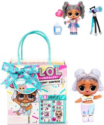 L.O.L. Surprise! Párty panenka Deluxe Present 8 překvapení v tašce různé druhy