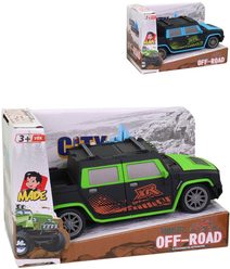 Auto terénní off-road 15cm plastový na setrvačník 2 barvy