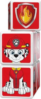 Kreativní sada Figurky k vymalování Tlapková patrola/Paw Patrol 3ks s doplňky v krabici 23x30x7cm