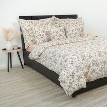 Francouzské krepové povlečení 200x200, 70x90cm ESTER růžová