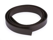 Kožený popruh / ucho na tašky - polotovar šíře 20 mm
