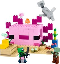 LEGO MINECRAFT Domeček axolotlů 21247 STAVEBNICE