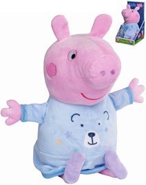 SIMBA PLYŠ Prasátko Peppa Pig usínáček pro miminko na baterie Světlo Zvuk