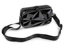 Dámská skořepinová kabelka / pouzdro crossbody s popruhem 18x11 cm
