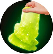 So Slime výroba slizu set kelímek 1ks s figurkou se třpytkami svítí ve tmě