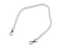 Perlový řetízek / ucho na kabelky a telefony délka 60 cm