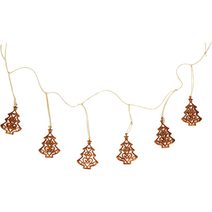 Stromečky k zavěšení, 6ks D0511 - 4 x 1 x 6 cm