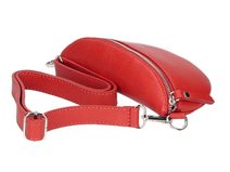 Kožený černý dámský batoh Florence