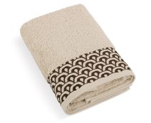 Froté ručník a osuška kolekce Krajka Béžová K/316