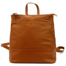 Kožená malá dámská crossbody kabelka na řetízku černá