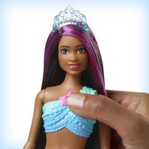 MATTEL BRB Dreamtopia panenka Barbie mořská panna na baterie Světlo