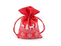 Dárkový vánoční pytlík 12,5x17,5 cm