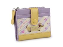 Peněženka s výšivkou jezevčíka 9x11 cm