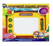 Tabulka dětská kreslící magnetická set s perem a razítky plast 2 barvy