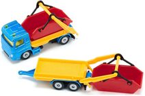 SIKU Vrtulník červený záchranářský ambulance model 1:87 kov 1647