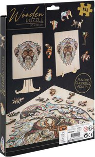 Puzzle Tým Autobotů/Transformers Robots in Disguise 100 dílků 41x27,5cm v krabici 29x19x4cm