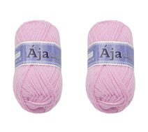 SET 2ks - Příze ÁJA Růžová 993 50g / 217 m