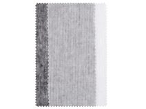 Vlizelín nažehlovací s osnovní nití Kufner 41 g/m² šíře 90 cm METRÁŽ