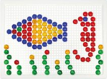 LENA Mozaika barevná krystal průhledný klobouček diamant 1cm 140ks v krabici