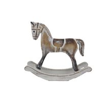 Dekorace houpací koník D6486/1 - 13 cm