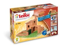 Stavebnice Teifoc Domek Sergio 85ks v krabici 29x18x8cm