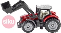 Model traktor Massey Ferguson s předním nakladačem 1:87 kov