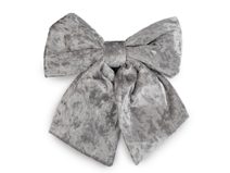 Vánoční mašle sametová 21x24 cm