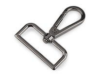 Karabina kovová otočná, průvlek 38 mm