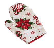 Kuchyňská chňapka vánoční Červená,Zelená,Smetanová CH/131