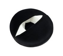 Povlak na sedák anatomický z Líné - Visco pěny - POUZE POVLAK Grafitová 48/947 průměr 40 cm, výška 10 cm