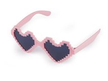 Párty / karnevalové brýle srdce