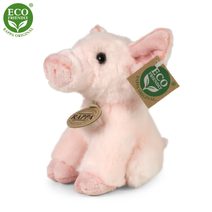 Sada koně 2 ks s ohradou hnědý s černou hřívou