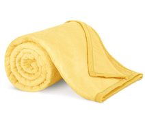 Přikrývka Korall micro jednolůžko Vanilková 6014/004