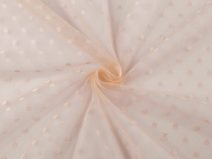 Tyl jemně pružný s puntíky